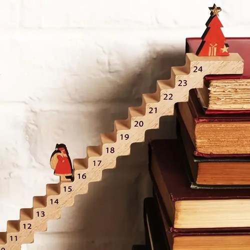 Handmade wooden advent - handmade,