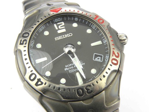 Gents seiko kinetic titanium - kinetic,