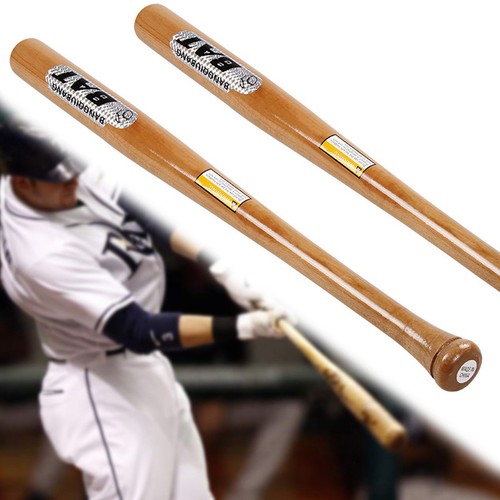 84cm solid wood baseball bat - wood,