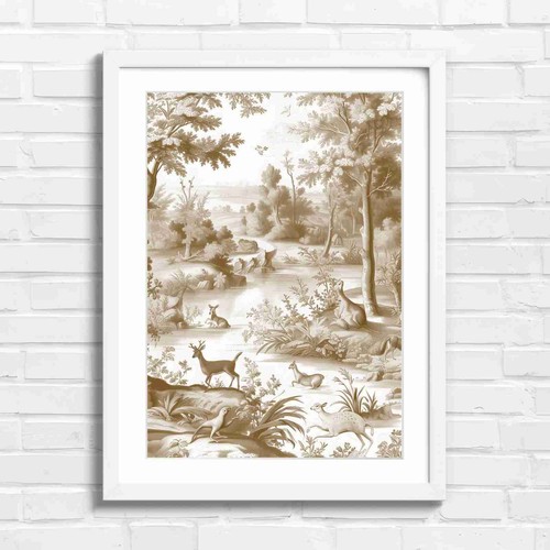 Pink toile jouy - de,