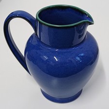 Denby Metz Pint Jug 1990s Blue