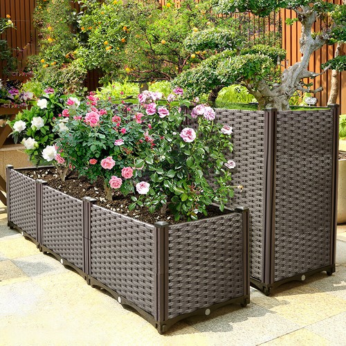 Rectangle large plastic trough - large,