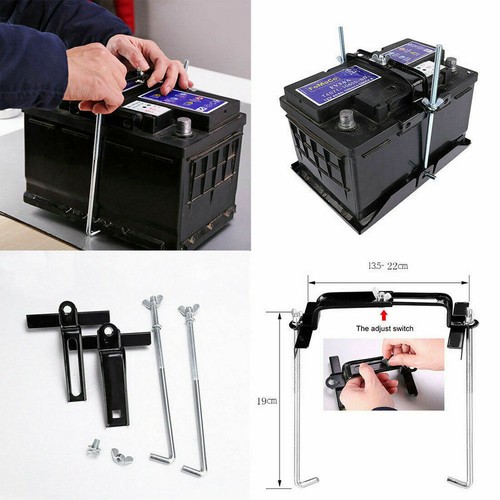 Car storage battery holder - car,