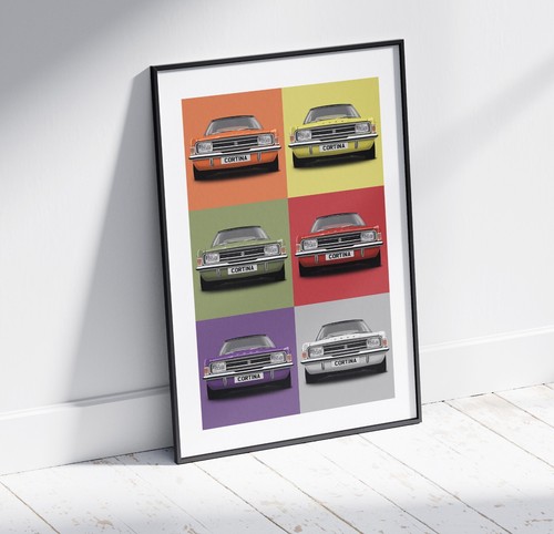 Ford cortina mk3 2000e art - ford,