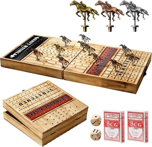 Horse racing board game - board,