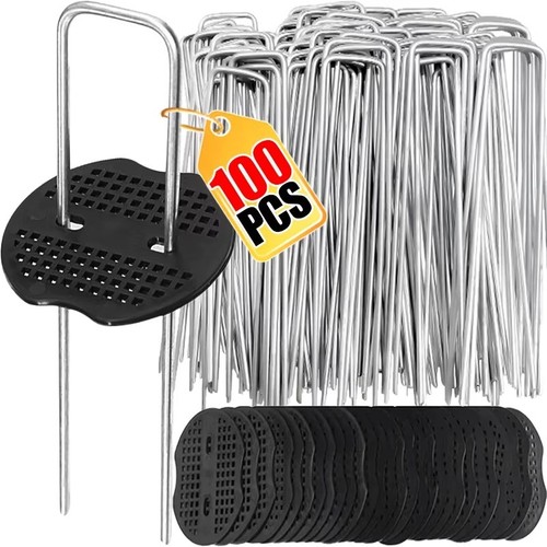 Galvanised steel garden - garden, pegs
