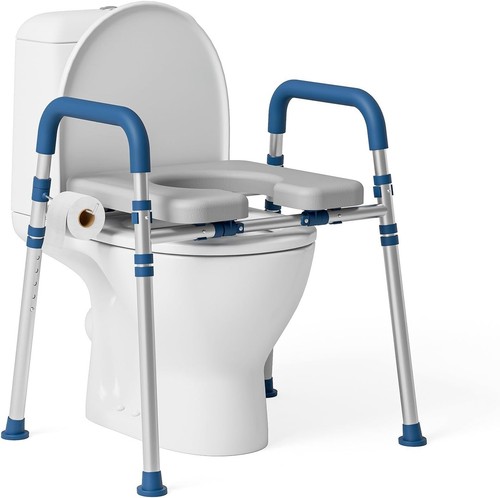 Raised toilet seat with - toilet,