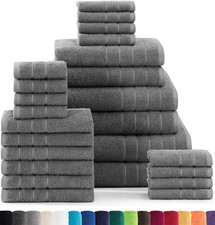 Luxury 100% Egyptian Cotton Bath Towels Set Soft Face Hand Jumbo XXL Bath Sheets