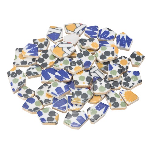 Irregular ceramic mosaic - irregular,