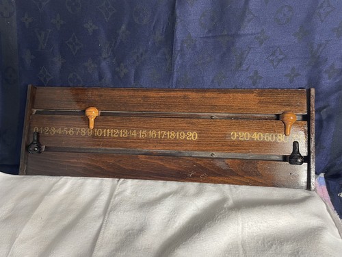Vintage antique wooden snooker - wooden,