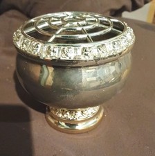 Vintage Silver Plated Rose