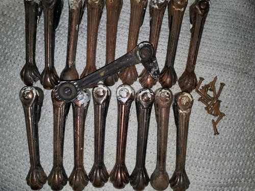 Antique art deco brass - deco, copper