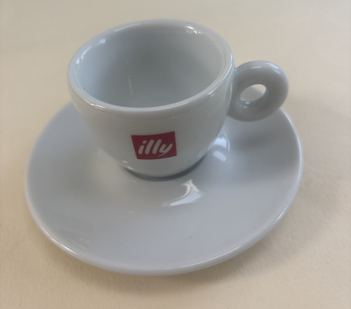 Illy espresso cup - and, saucer