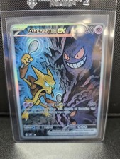 HandMade Per Order PokeTeamLegends Pokemon Card Holo PTL863 Alakazam Gengar