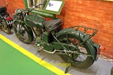 Photo 6x4 1938 Norton 16H motorcycle Wirral Transport Museum Birkenhead N c2015