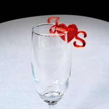 Wine glass charms - glass, charms,