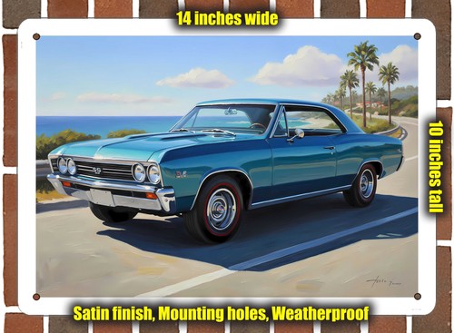 Metal sign 1967 - -, chevrolet