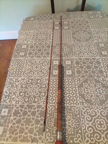 Vintage spinning cane bamboo - spinning, cane/bamboo