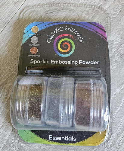 Cosmic shimmer embossing - cosmic,
