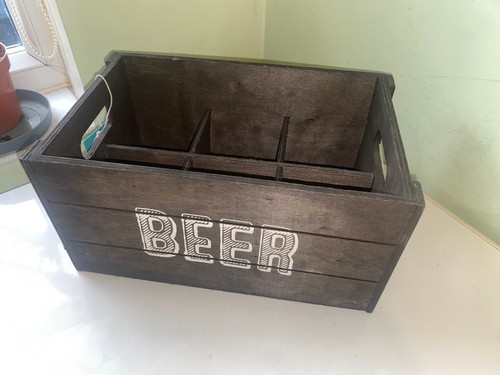 Decorative beer crate with - decorative,