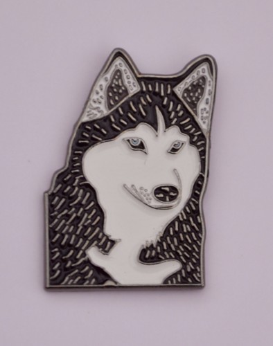 Siberian husky quality enamel - siberian,
