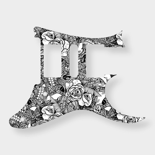 Ibanez series pickguard - ibanez, rg