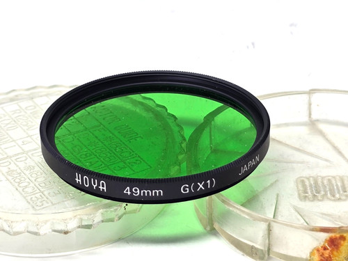 Hoya 49mm green filter - 49mm, (x1)