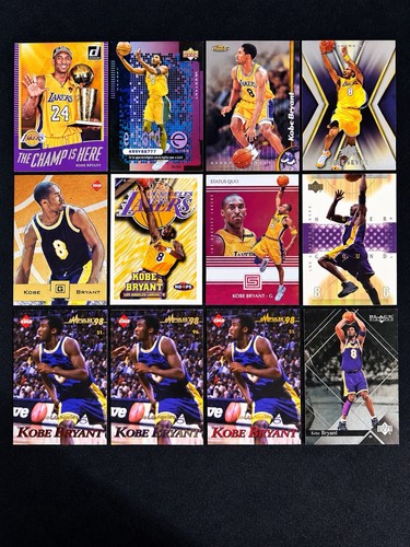 Kobe bryant bundle x12 topps - bryant,