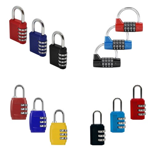 Combination lock padlock for - lock,