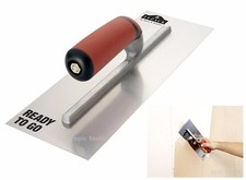 TYZACK 14" Stainless Steel Pre - Worn Plastering Plasterers Trowel, 14458ERTG