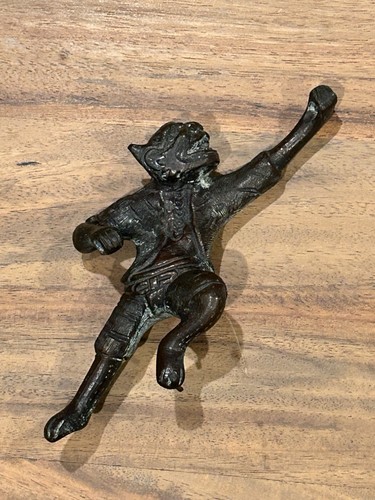 Antique japanese oni bronze - antique,
