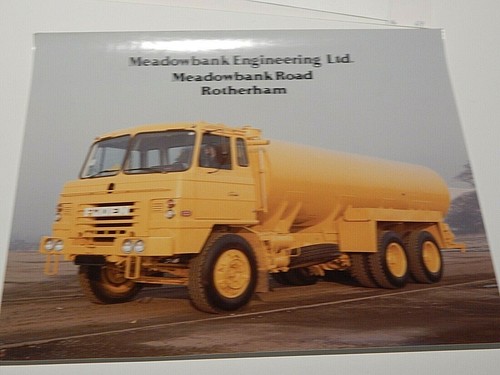 Foden tar tanker meadowbank - foden,
