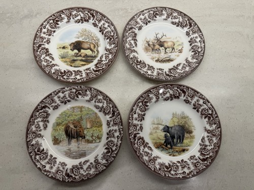 Spode woodland set side - set,