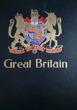 GB DAVO ALBUM VOL 1 WITH STAMPS IN MINT AND USED QV ECT 