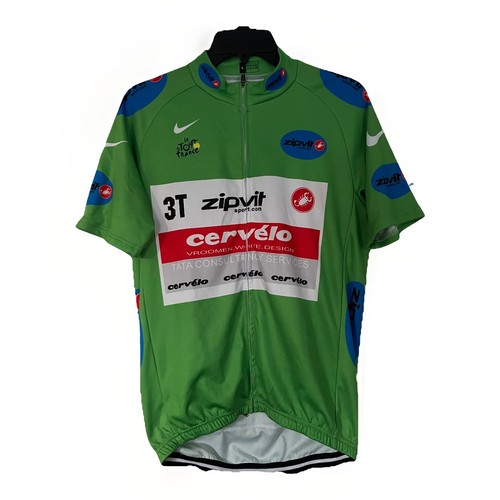 Green cycling jersey tour - tour, de
