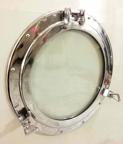 Inch silver finish porthole - 12,