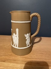 Brown Jasperware Cherub