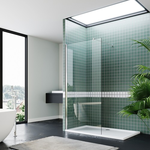 Walk shower enclosure - walk, in