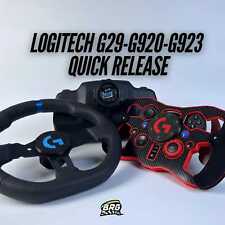 Logitech G29-G920-G923-G27 Carbon Fiber Wheel Quick Release and Swap Kit