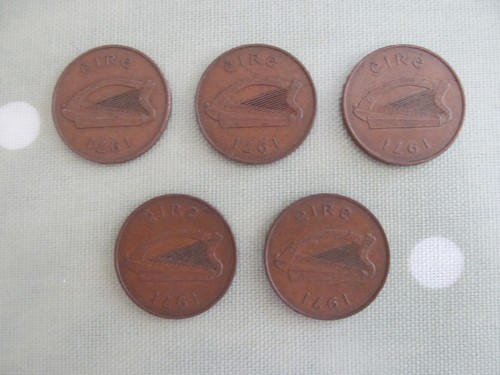 Vintage set five - set, harp