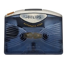 Vintage Retro Philips Personal Stereo AQ6591 Cassette Tape Radio Parts or Repair