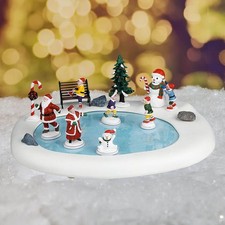 Lemax Ice Skating Pond