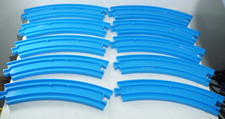 TOMY Trackmaster Thomas Blue Track Standard Curves x 10 - 6” Tomica World