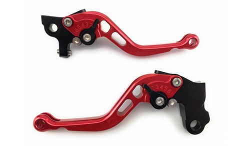 Red short brake clutch levers - brake,