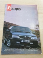 Lancia The Marque magazine Issue 13 Thema Y10 Stratos 037 Delta integrale Dedra