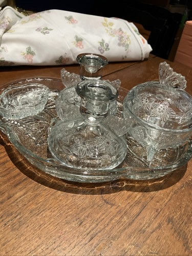 Clear pressed deco - pressed,