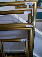 6 Repro Gilded Gold Frames
