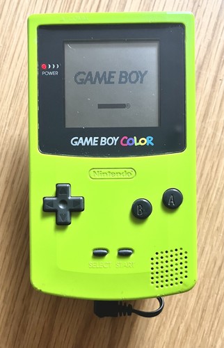 Nintendo game boy color - game,