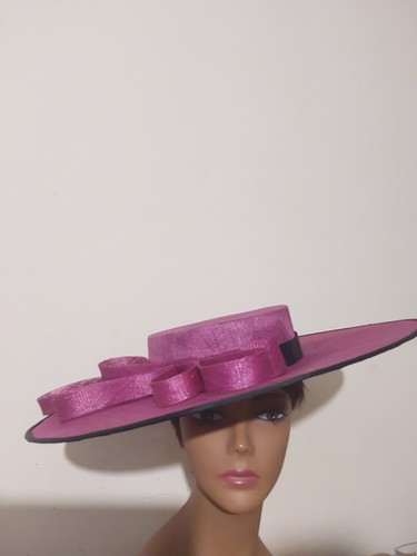 Sinamay wide brim - brim,