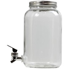 3 Litre Clear Glass Drinks